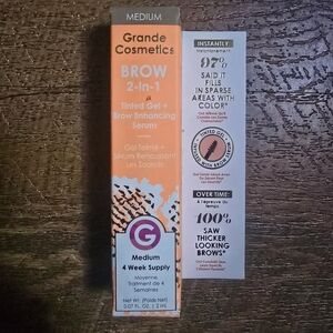 Brow 2-In-1 Tinted Gel & Serum - Medium Orange